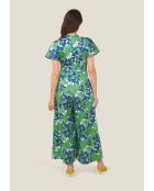 Pantalon en coton Pali Bosquet vert