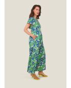 Pantalon en coton Pali Bosquet vert