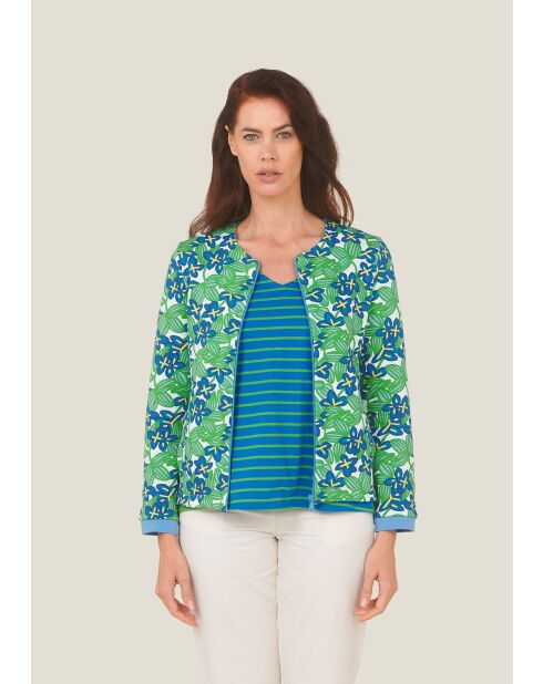 Voyage Bosquet grüne Baumwolljacke
