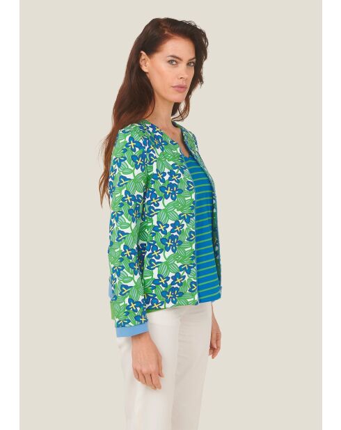 Voyage Bosquet grüne Baumwolljacke