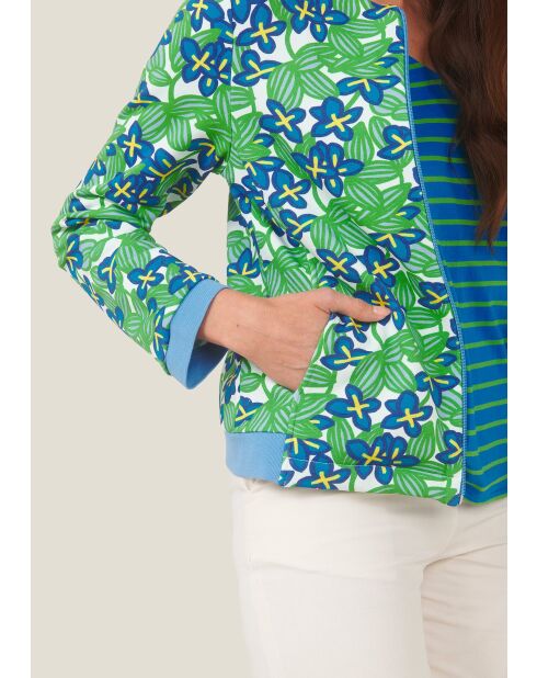 Voyage Bosquet grüne Baumwolljacke