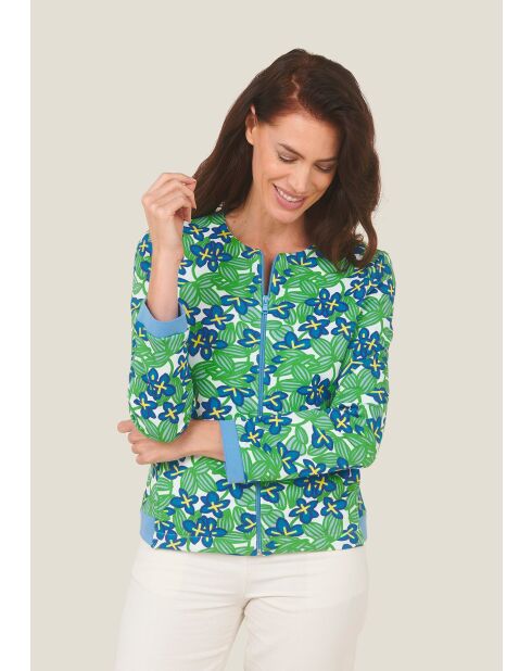 Voyage Bosquet grüne Baumwolljacke