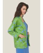 Groene katoenen jas Voyou Ombres