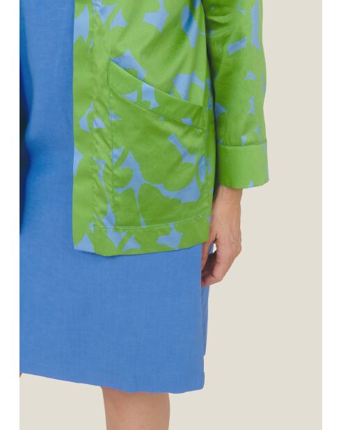 Groene katoenen jas Voyou Ombres
