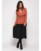 Cache Coeurfleur orangefarbenes Langarmshirt