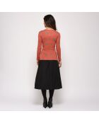 Cache Coeurfleur orangefarbenes Langarmshirt