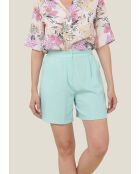 Chanet schlichte Seladonshorts