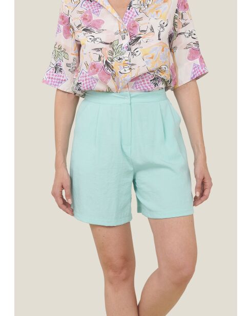 Chanet schlichte Seladonshorts