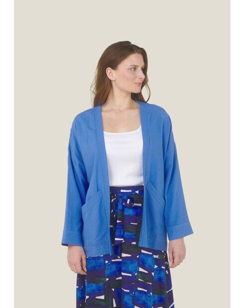 Blauwe jas Voyou Uni