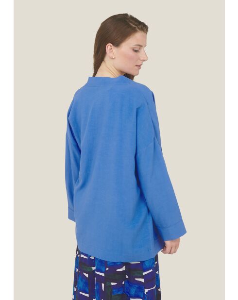 Blauwe jas Voyou Uni