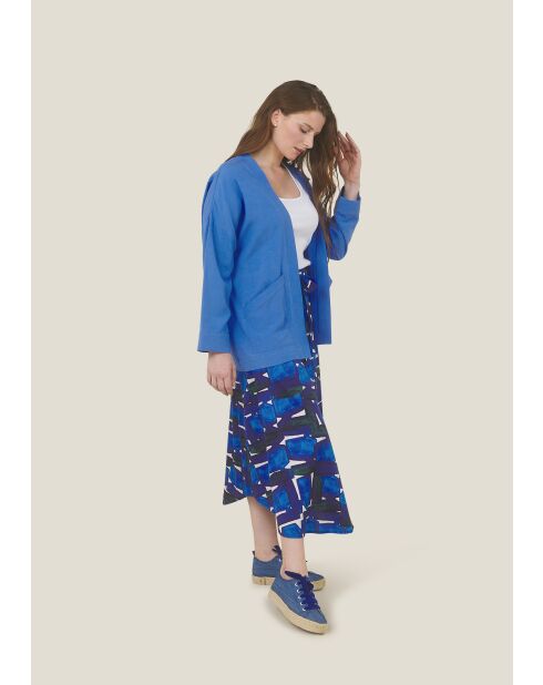 Blauwe jas Voyou Uni
