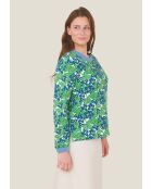 Groene katoenen trui Salsa Bosquet