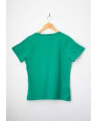 T-shirt en coton Teron Uni vert