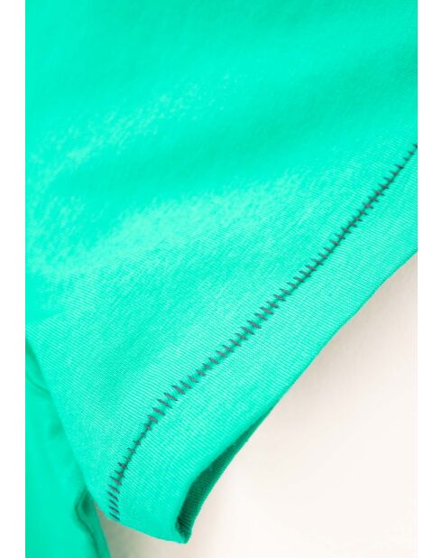 T-shirt en coton Teron Uni vert