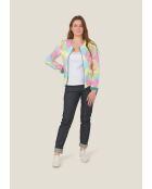 Roze katoenen jas Voyage Arlequin