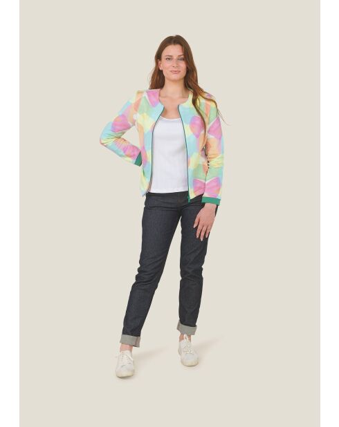 Roze katoenen jas Voyage Arlequin