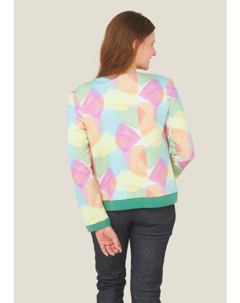 Roze katoenen jas Voyage Arlequin