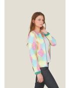 Roze katoenen jas Voyage Arlequin