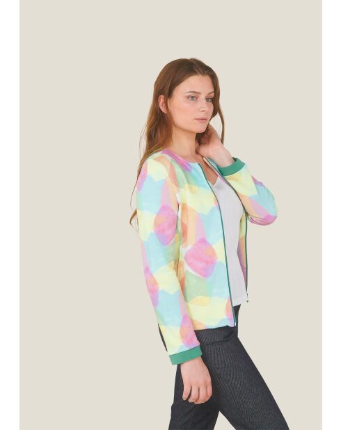 Roze katoenen jas Voyage Arlequin