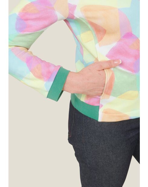 Roze katoenen jas Voyage Arlequin