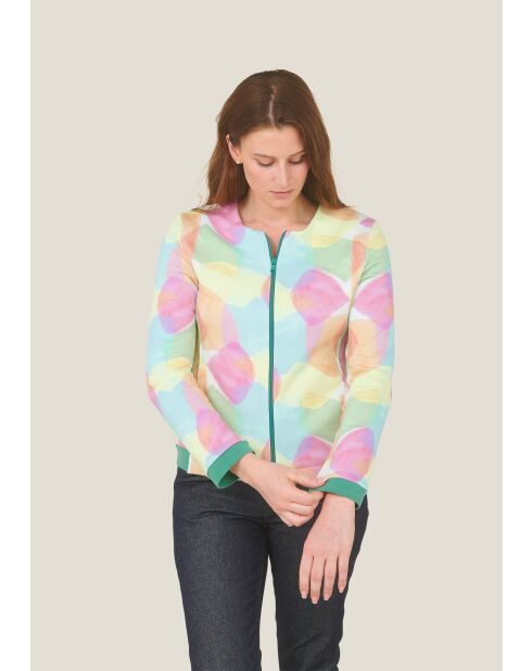 Roze katoenen jas Voyage Arlequin