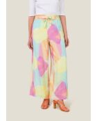 Pantalon Pinge Arlequin rose