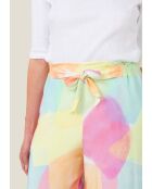 Pantalon Pinge Arlequin rose