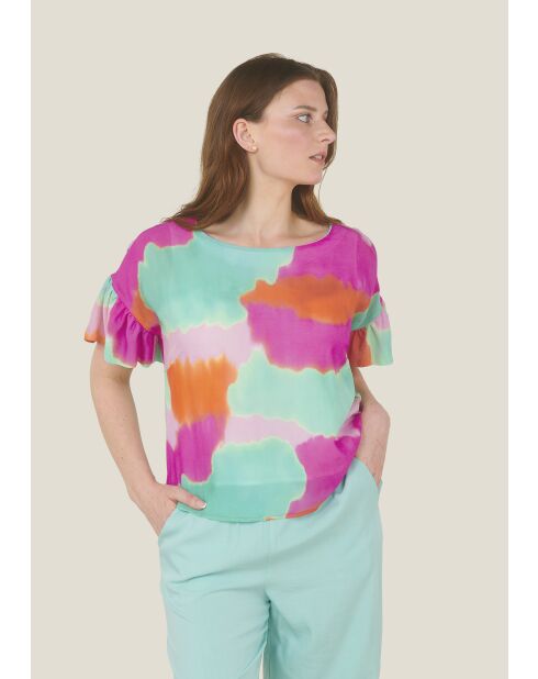 Chemise Trend Nuages rose