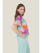 Chemise Trend Nuages rose