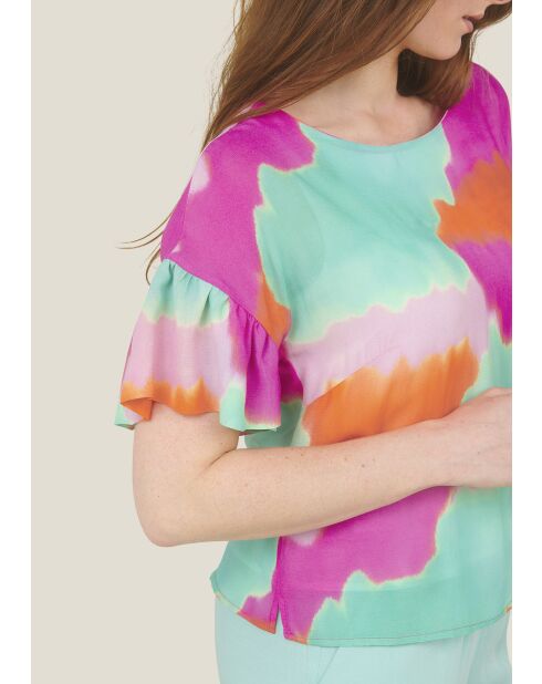 Chemise Trend Nuages rose