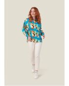 Cleo Prisme blauw hemd