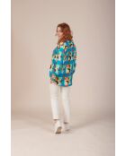 Cleo Prisme blauw hemd