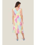 Robe Rako Arlequin rose