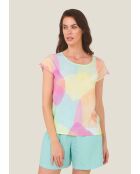 T-shirt rosa Tokio Harlequin
