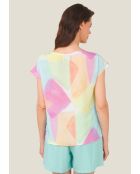 T-shirt rosa Tokio Harlequin