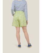 Chanet Bananier gelbe Baumwollshorts