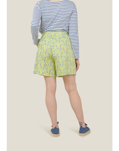 Chanet Bananier gelbe Baumwollshorts