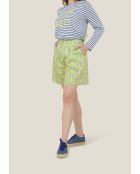 Chanet Bananier gelbe Baumwollshorts