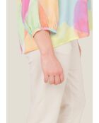 Chemise Talo Arlequin rose