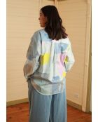 Chemise en coton Cloke Papier rose