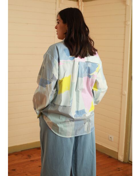 Chemise en coton Cloke Papier rose