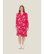 Robe en coton Rolo Ombres rouge