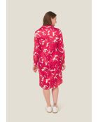Robe en coton Rolo Ombres rouge
