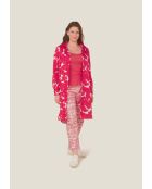 Robe en coton Rolo Ombres rouge