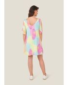 Rasah Harlequin roze jurk