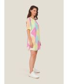 Rasah Harlequin roze jurk