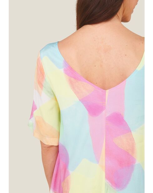 Rasah Harlequin roze jurk