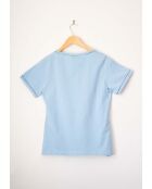 T-shirt en coton Teron Uni ciel