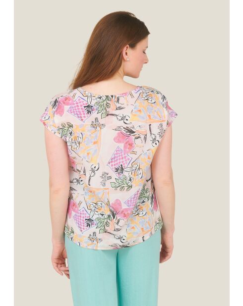 T-shirt Tokio Home rose