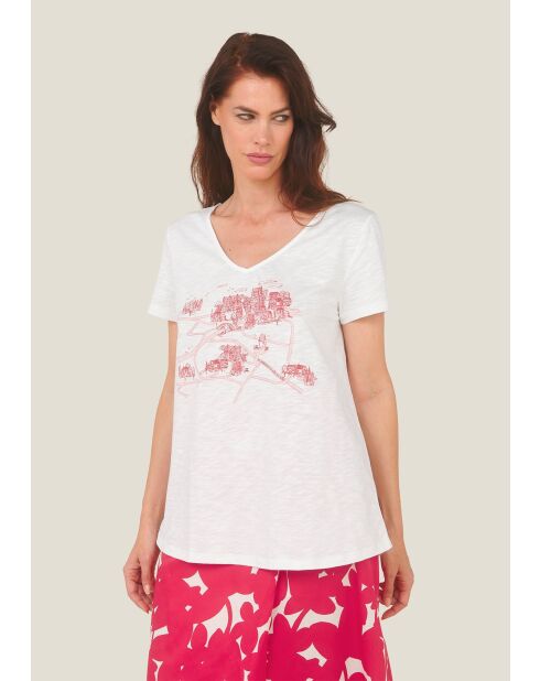 T-shirt en coton Toche City motif